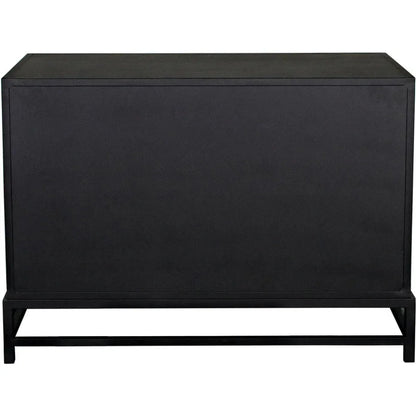 Chandler 2 Door Sideboard, MTB - LOOMLAN - Noir - Sideboards