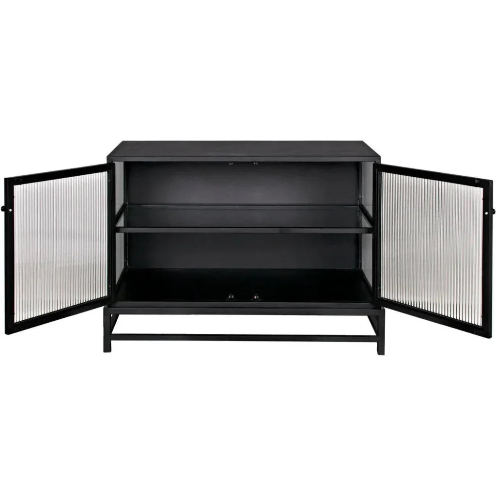 Chandler 2 Door Sideboard, MTB - LOOMLAN - Noir - Sideboards
