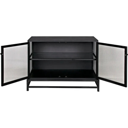 Chandler 2 Door Sideboard, MTB - LOOMLAN - Noir - Sideboards