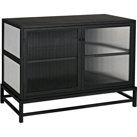 Chandler 2 Door Sideboard, MTB - LOOMLAN - Noir - Sideboards