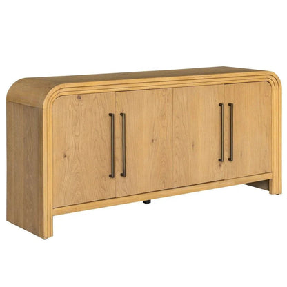 Chandler Wooden Brown Sideboard - LOOMLAN - Bassett Mirror - Sideboards