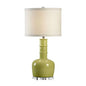 Chang Green Glazed Ceramic Table Lamp - LOOMLAN - Wildwood - Table Lamps
