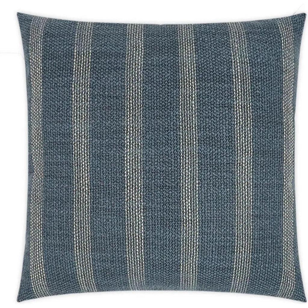 Channel Prussian Blue Throw Pillow Insert - LOOMLAN - D.V. Kap - Throw Pillows