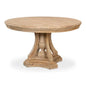 Chantal Pedestal Dining Table-Dining Tables-Sarreid-LOOMLAN
