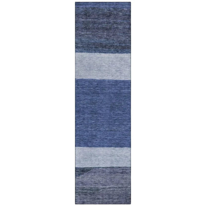 Chantissa Blue Washable Indoor - Outdoor Rug - LOOMLAN - LOOMLAN Rugs - Outdoor Rugs