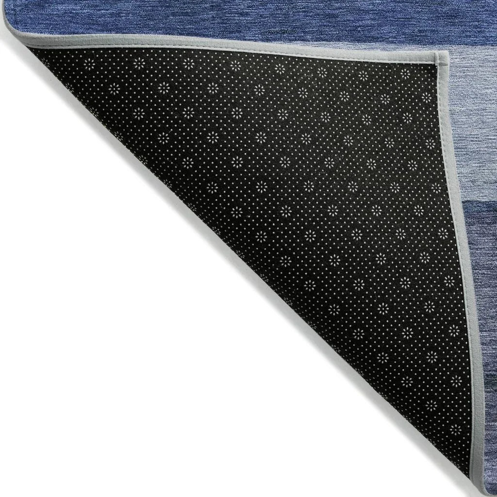 Chantissa Blue Washable Indoor - Outdoor Rug - LOOMLAN - LOOMLAN Rugs - Outdoor Rugs