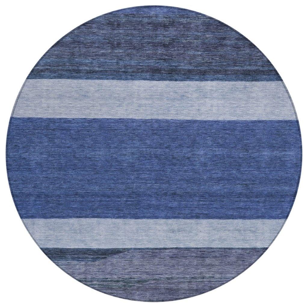 Chantissa Blue Washable Indoor - Outdoor Rug - LOOMLAN - LOOMLAN Rugs - Outdoor Rugs