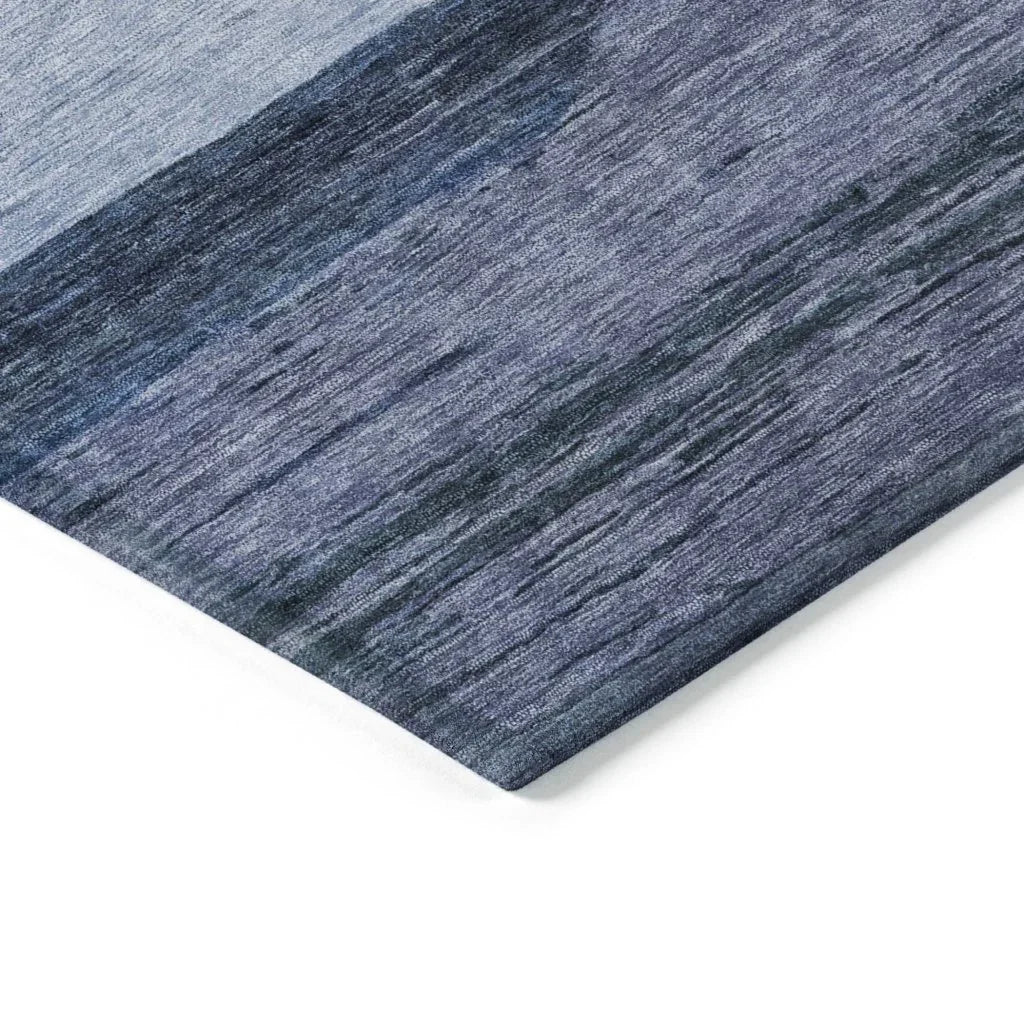 Chantissa Blue Washable Indoor - Outdoor Rug - LOOMLAN - LOOMLAN Rugs - Outdoor Rugs