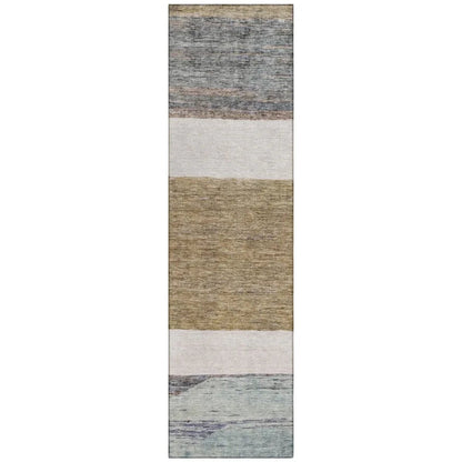 Chantissa Brown Washable Indoor - Outdoor Rug - LOOMLAN - LOOMLAN Rugs - Outdoor Rugs