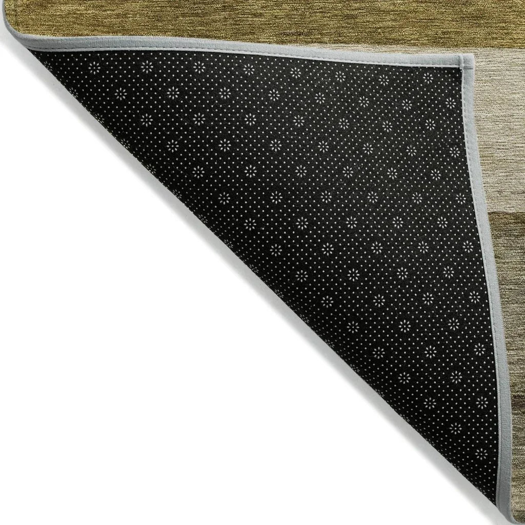 Chantissa Coffee Washable Indoor - Outdoor Rug - LOOMLAN - LOOMLAN Rugs - Outdoor Rugs