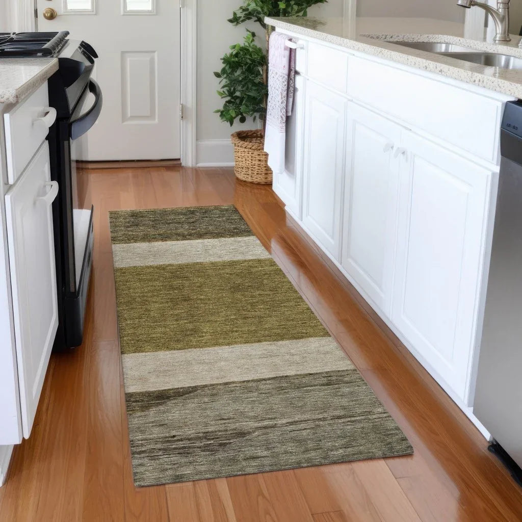 Chantissa Coffee Washable Indoor - Outdoor Rug - LOOMLAN - LOOMLAN Rugs - Outdoor Rugs