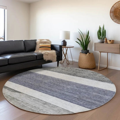 Chantissa Denim Washable Indoor - Outdoor Rug - LOOMLAN - LOOMLAN Rugs - Outdoor Rugs