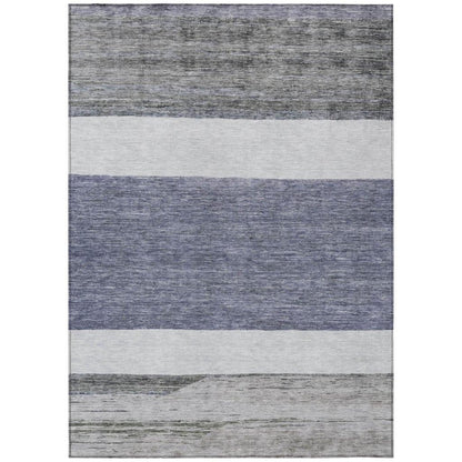 Chantissa Denim Washable Indoor - Outdoor Rug - LOOMLAN - LOOMLAN Rugs - Outdoor Rugs