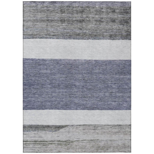 Chantissa Denim Washable Indoor - Outdoor Rug - LOOMLAN - LOOMLAN Rugs - Outdoor Rugs