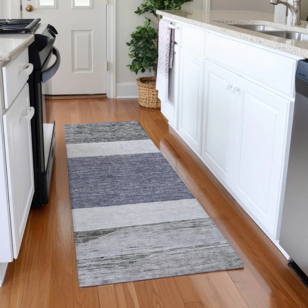 Chantissa Denim Washable Indoor - Outdoor Rug - LOOMLAN - LOOMLAN Rugs - Outdoor Rugs