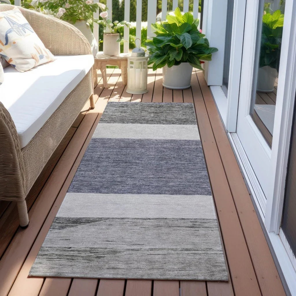 Chantissa Denim Washable Indoor - Outdoor Rug - LOOMLAN - LOOMLAN Rugs - Outdoor Rugs
