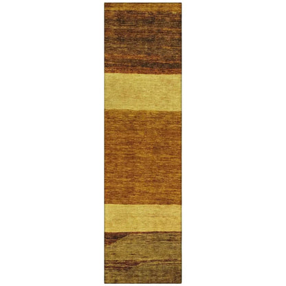 Chantissa Orange Washable Indoor - Outdoor Rug - LOOMLAN - LOOMLAN Rugs - Outdoor Rugs