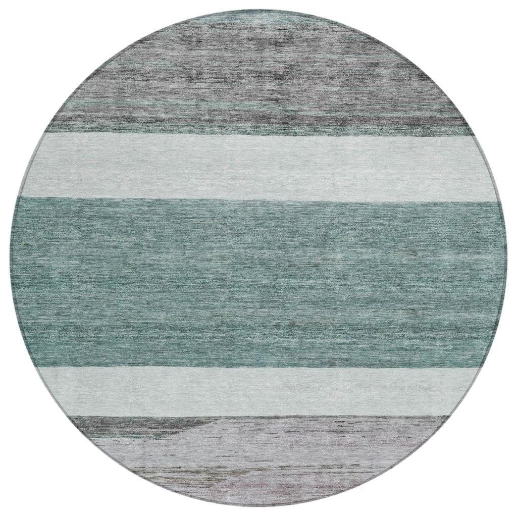 Chantissa Teal Washable Indoor - Outdoor Rug - LOOMLAN - LOOMLAN Rugs - Outdoor Rugs