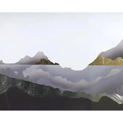 Charcoal Frame Luxe Art-Framed Wall Art-SUNPAN-LOOMLAN