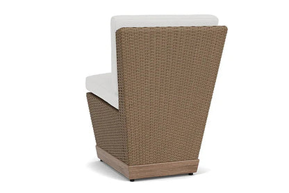 Charisma Aluminum Outdoor Armless Dining Chair-Outdoor Dining Chairs-Lloyd Flanders-LOOMLAN