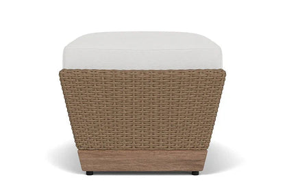 Charisma Aluminum Outdoor Ottoman-Outdoor Ottomans-Lloyd Flanders-LOOMLAN