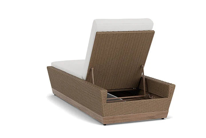 Charisma Aluminum Outdoor Pool Chaise-Outdoor Chaises-Lloyd Flanders-LOOMLAN