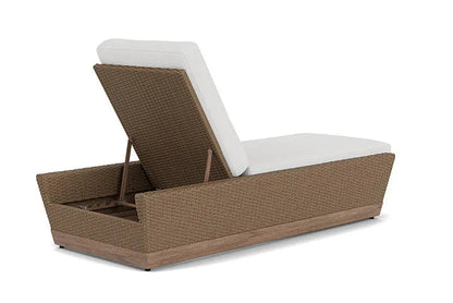 Charisma Aluminum Outdoor Pool Chaise-Outdoor Chaises-Lloyd Flanders-LOOMLAN