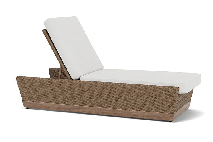 Charisma Aluminum Outdoor Pool Chaise-Outdoor Chaises-Lloyd Flanders-LOOMLAN