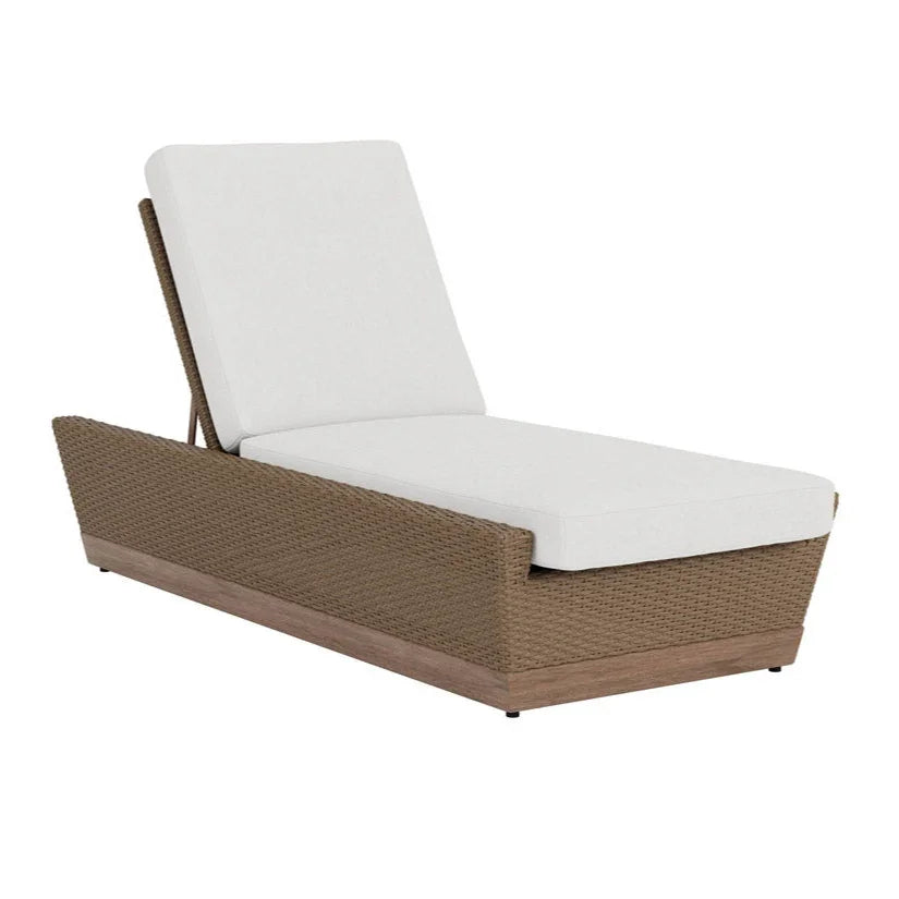 Charisma Aluminum Outdoor Pool Chaise-Outdoor Chaises-Lloyd Flanders-LOOMLAN