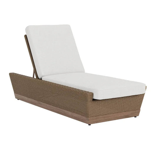 Charisma Aluminum Outdoor Pool Chaise-Outdoor Chaises-Lloyd Flanders-LOOMLAN