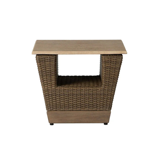 Charisma Aluminum Square Outdoor End Table