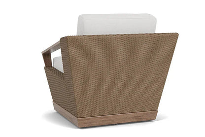 Charisma Aluminum Swivel Outdoor Lounge Chair-Outdoor Lounge Chairs-Lloyd Flanders-LOOMLAN