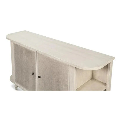 Charity Tulip Wood Ivory Sideboard - LOOMLAN - Sideboards