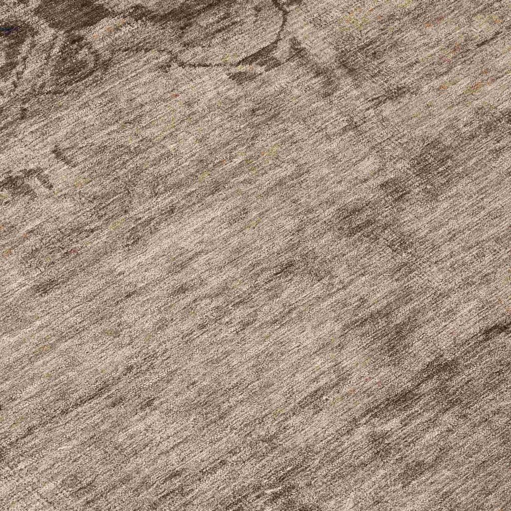 Charix Brown Washable Indoor - Outdoor Rug - LOOMLAN - LOOMLAN Rugs - Outdoor Rugs