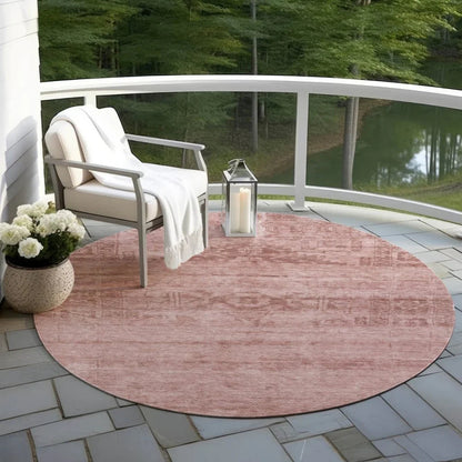 Charix Pink Washable Indoor - Outdoor Rug - LOOMLAN - LOOMLAN Rugs - Outdoor Rugs