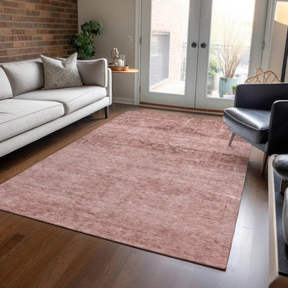 Charix Pink Washable Indoor - Outdoor Rug - LOOMLAN - LOOMLAN Rugs - Outdoor Rugs