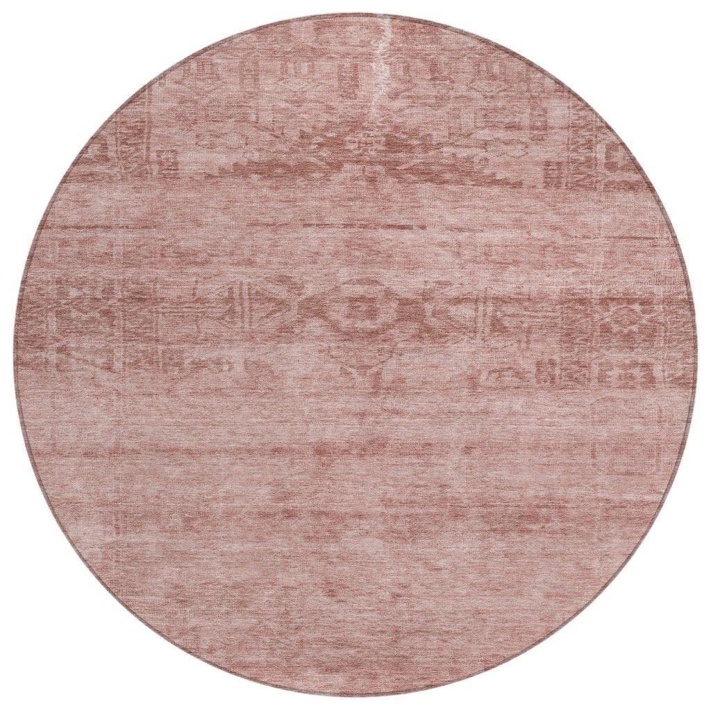 Charix Pink Washable Indoor - Outdoor Rug - LOOMLAN - LOOMLAN Rugs - Outdoor Rugs