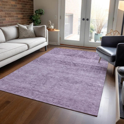 Charix Purple Washable Indoor - Outdoor Rug - LOOMLAN - LOOMLAN Rugs - Outdoor Rugs