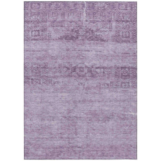 Charix Purple Washable Indoor - Outdoor Rug - LOOMLAN - LOOMLAN Rugs - Outdoor Rugs