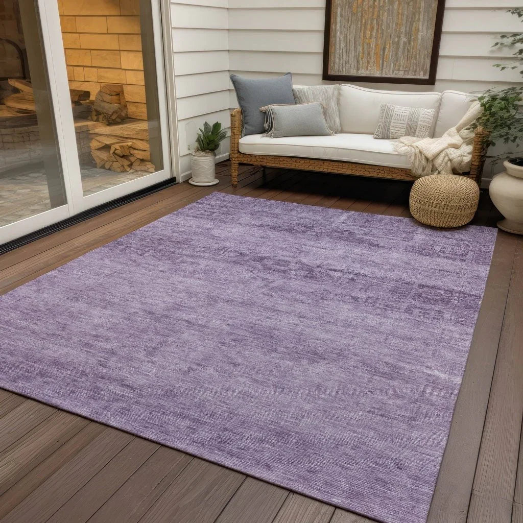 Charix Purple Washable Indoor - Outdoor Rug - LOOMLAN - LOOMLAN Rugs - Outdoor Rugs