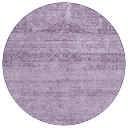 Charix Purple Washable Indoor - Outdoor Rug - LOOMLAN - LOOMLAN Rugs - Outdoor Rugs