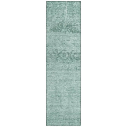 Charix Teal Washable Indoor - Outdoor Rug - LOOMLAN - LOOMLAN Rugs - Outdoor Rugs