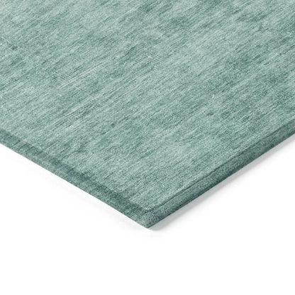Charix Teal Washable Indoor - Outdoor Rug - LOOMLAN - LOOMLAN Rugs - Outdoor Rugs