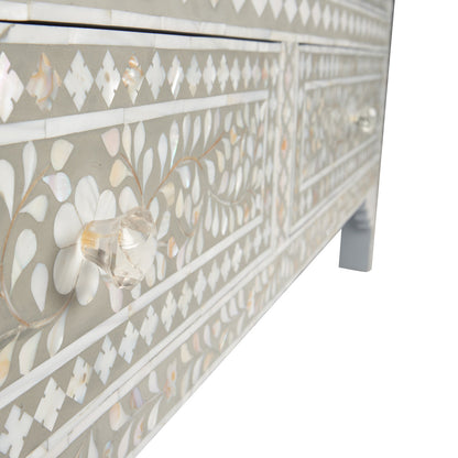 Charles Seven Drawers Grey Chest