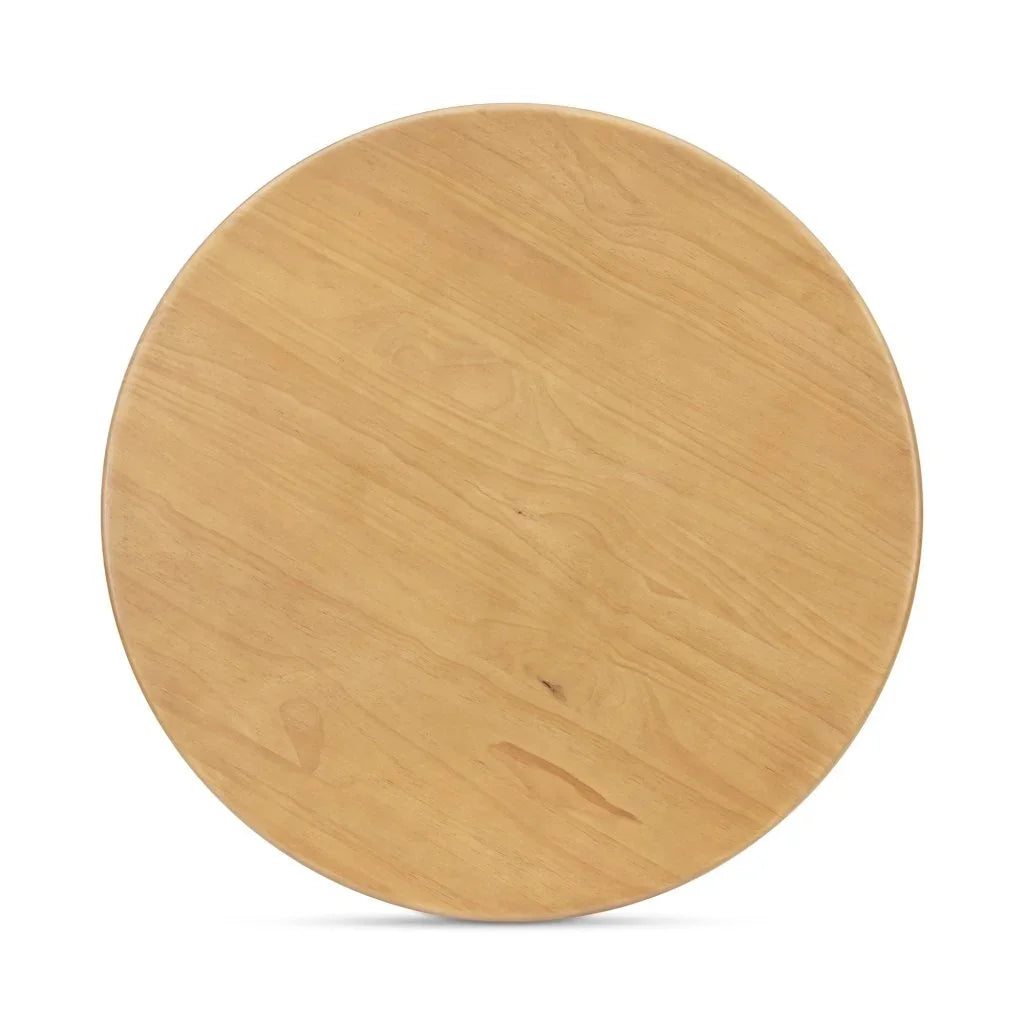 Charles Solid Pine Base Round Cafe Table - LOOMLAN - Moe's Home - Coffee Tables