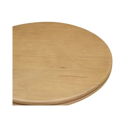 Charles Solid Pine Base Round Cafe Table - LOOMLAN - Moe's Home - Coffee Tables