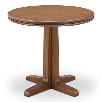Charles Solid Pine Base Round Cafe Table - LOOMLAN - Moe's Home - Coffee Tables