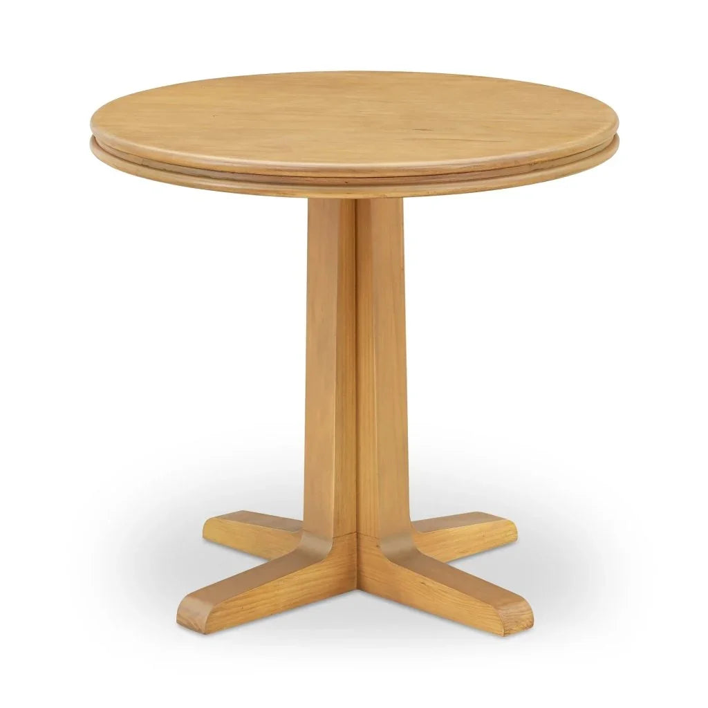 Charles Solid Pine Base Round Cafe Table - LOOMLAN - Moe's Home - Coffee Tables