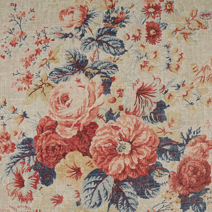 Charleville Red Throw Pillow