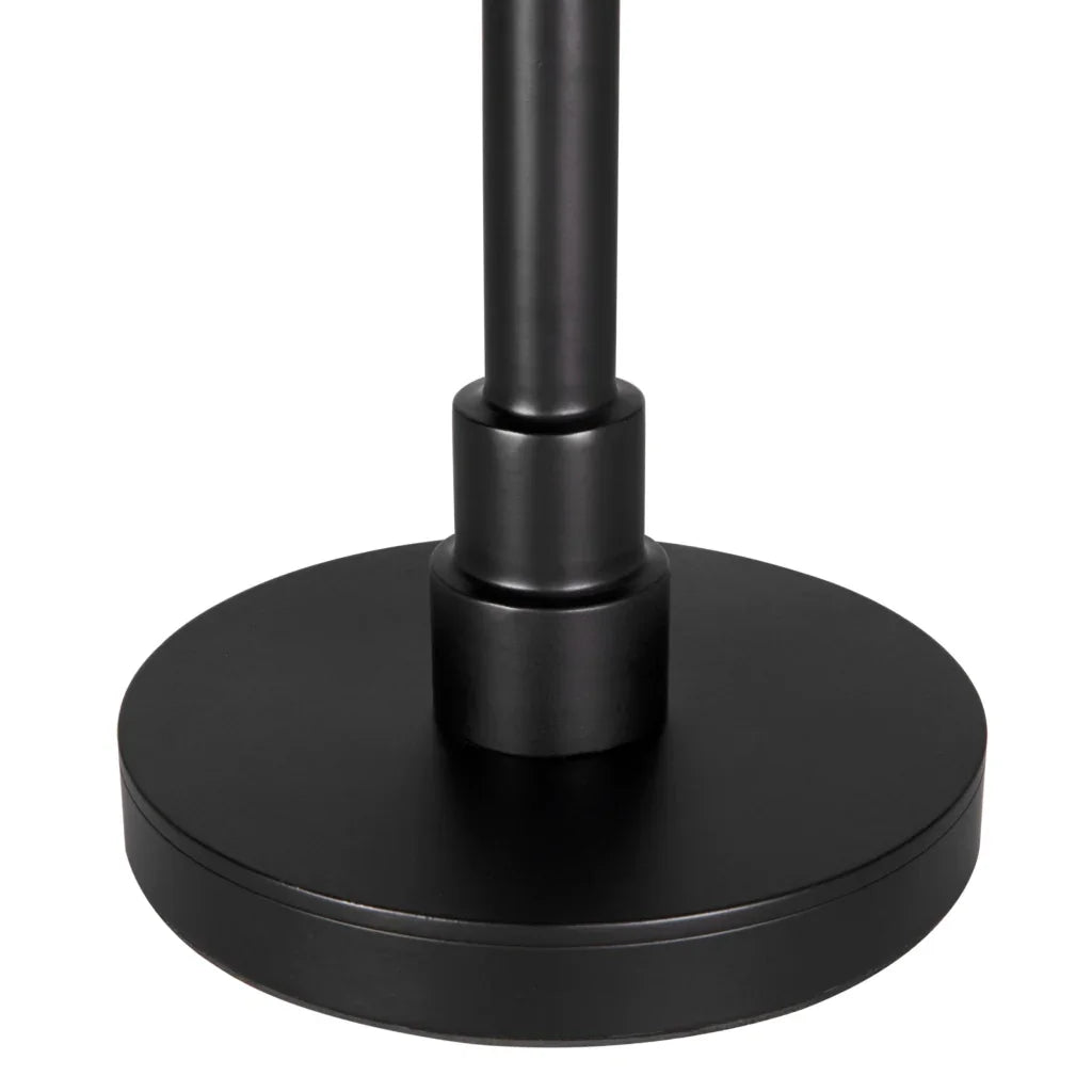 Charlotte Industrial Steel Black Table Lamp - LOOMLAN - Noir - Table Lamps